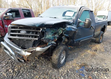 1999 Ford F-250 Lariat/Xl/Xlt из США, поврежденный, VIN 1FTNX21L4XEB00024